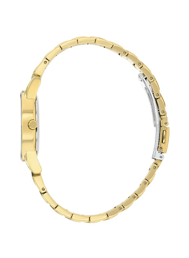 Citizen  Women's Stainless Steel Strap with Gold Plating Analog Watch GA1052-55E - 29.5 mm  | Best Price UAE